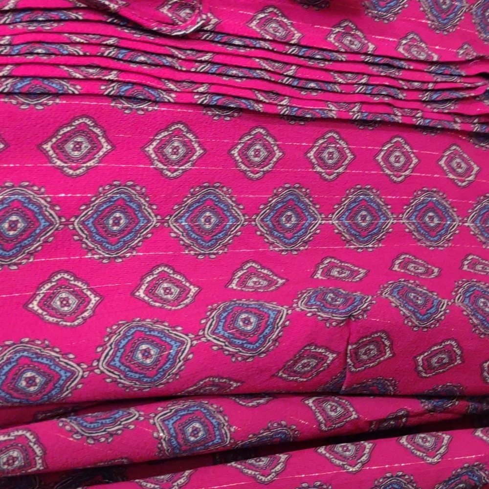 Ruby Rd multicolor 3/4 sleeve blouse 2X - Picture 2 of 7